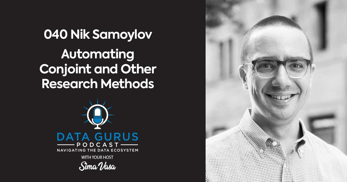 Nik Samoylov - Automating Conjoint.ly and Other Research Methods